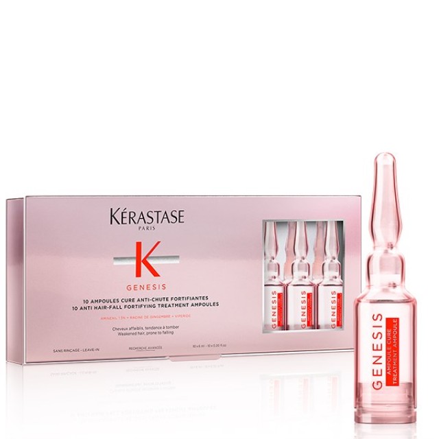 Genesis для волос. Керастаз Дженезис. Kerastase Genesis ампулы. Kerastase Cure Anti chute ампулы от выпадения. Керастаз термозащита Genesis.