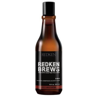 Redken Brews 3 in 1 Shampoo 300ml