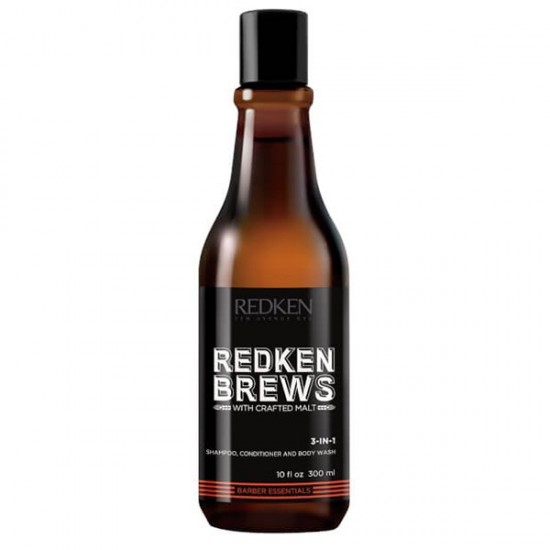 Redken Brews 3 in 1 Shampoo 300ml